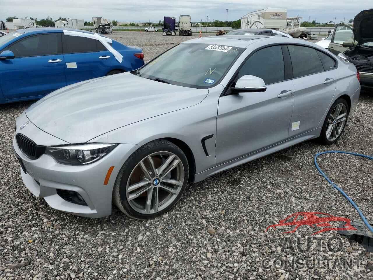 BMW 4 SERIES 2019 - WBA4J5C51KBM65104