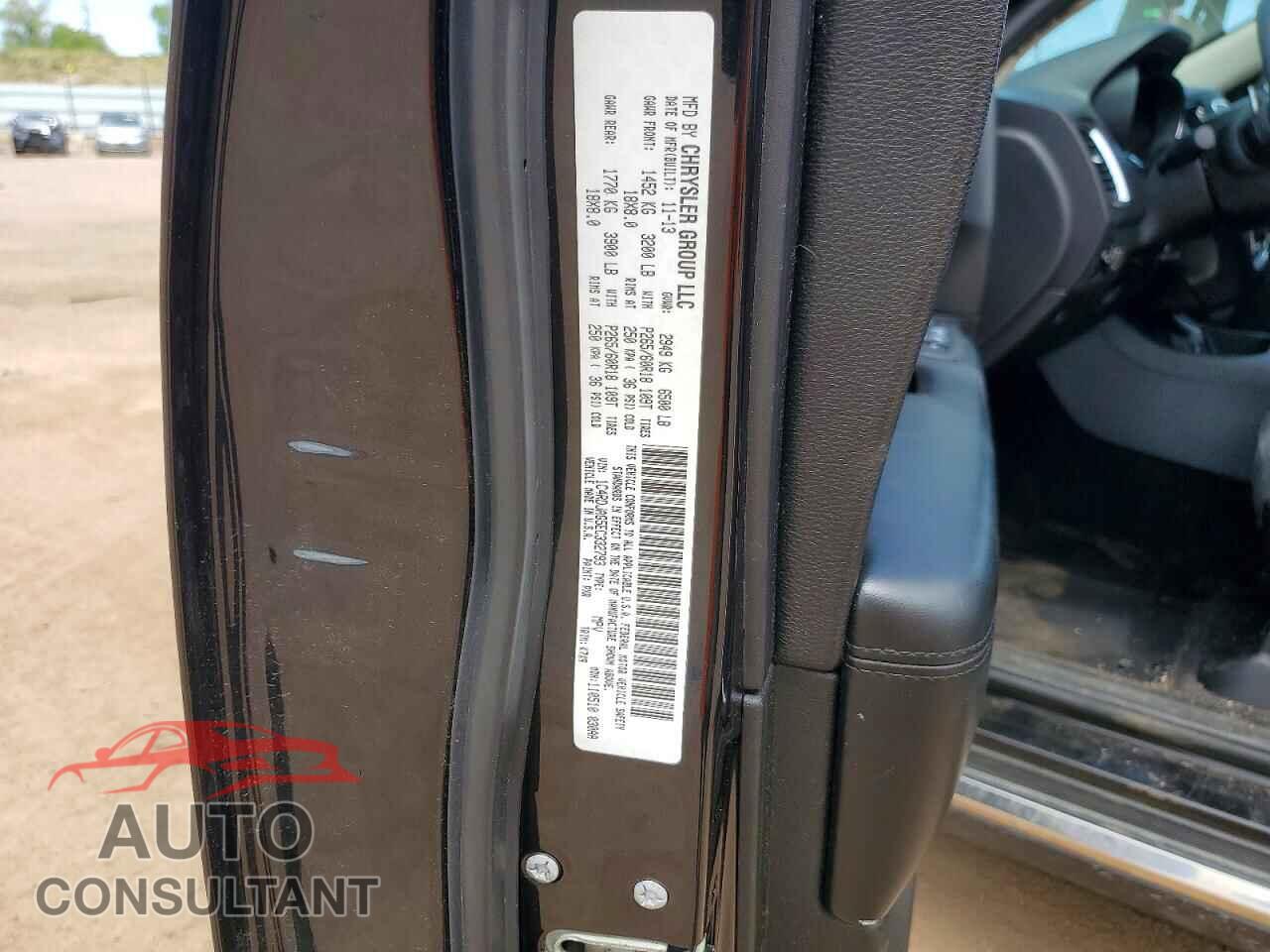 DODGE DURANGO 2014 - 1C4RDJAG5EC332793