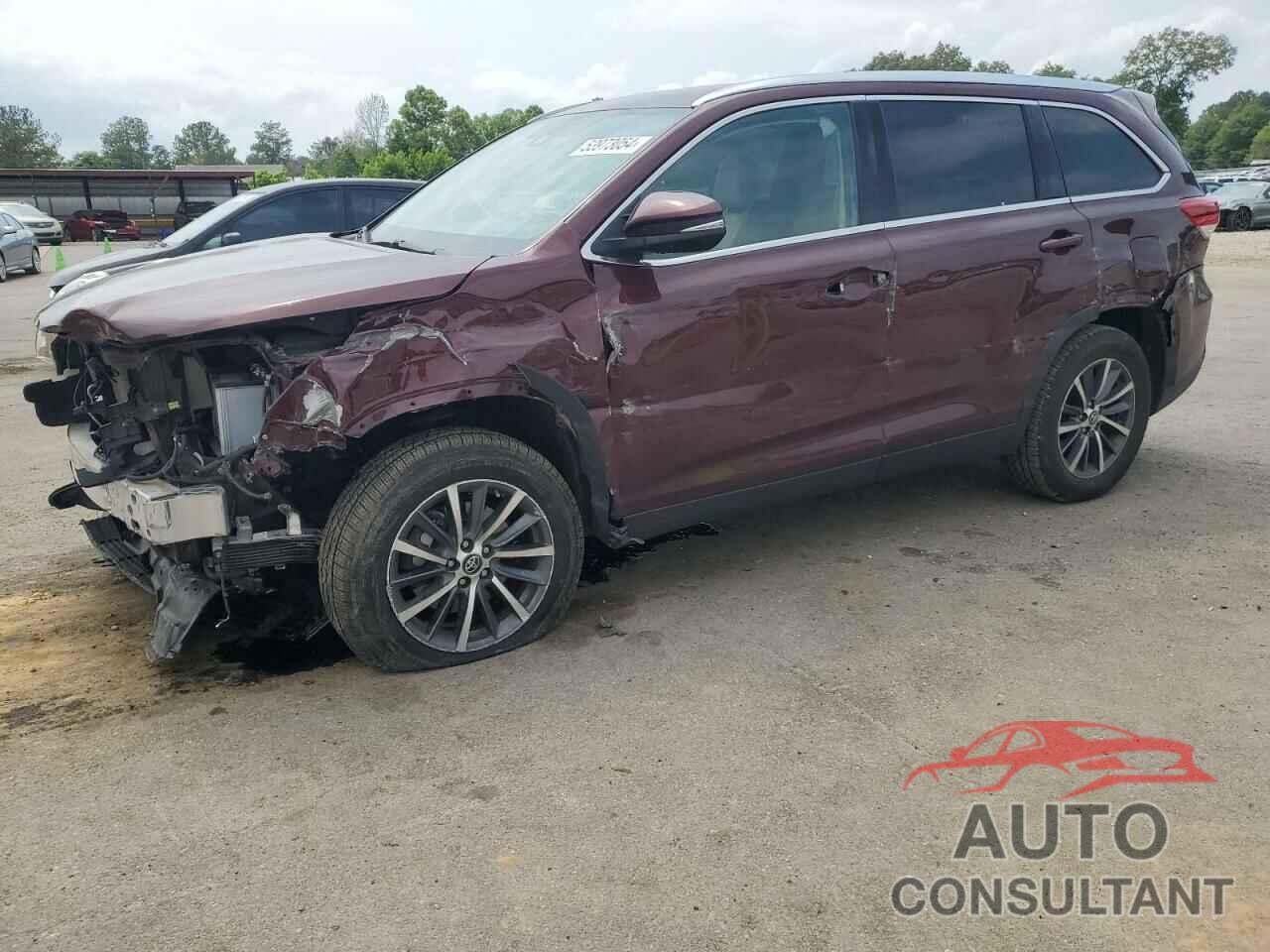 TOYOTA HIGHLANDER 2019 - 5TDKZRFH4KS348934