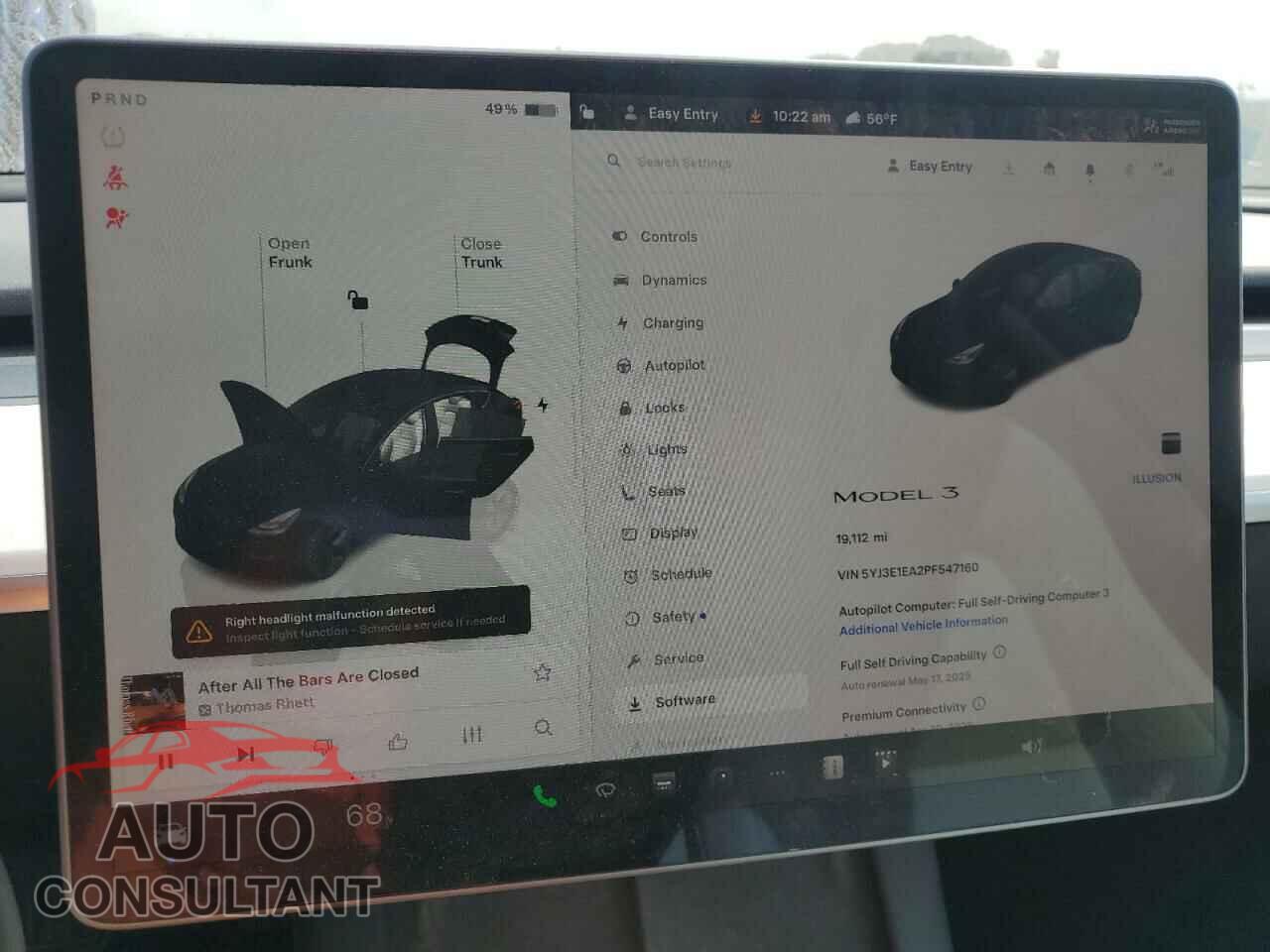 TESLA MODEL 3 2023 - 5YJ3E1EA2PF547160