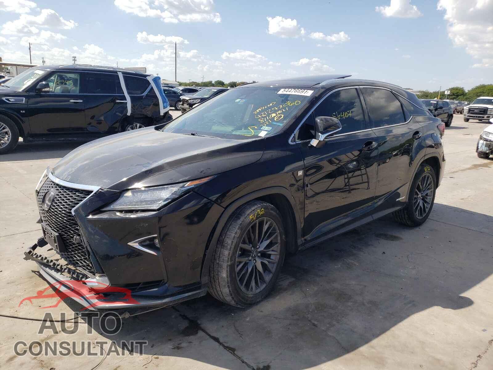 LEXUS RX450 2016 - 2T2BGMCA5GC002077