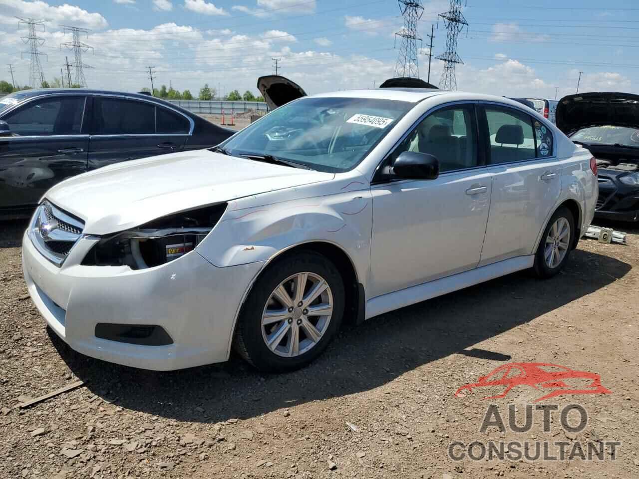SUBARU LEGACY 2011 - 4S3BMCG60B3213279