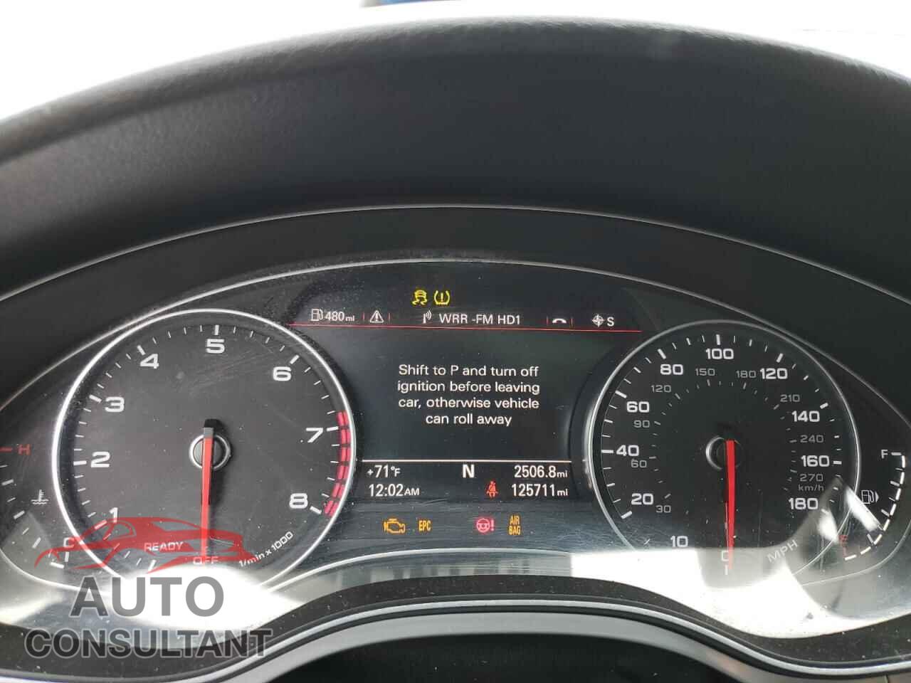 AUDI A6 2016 - WAUGFAFC3GN014375