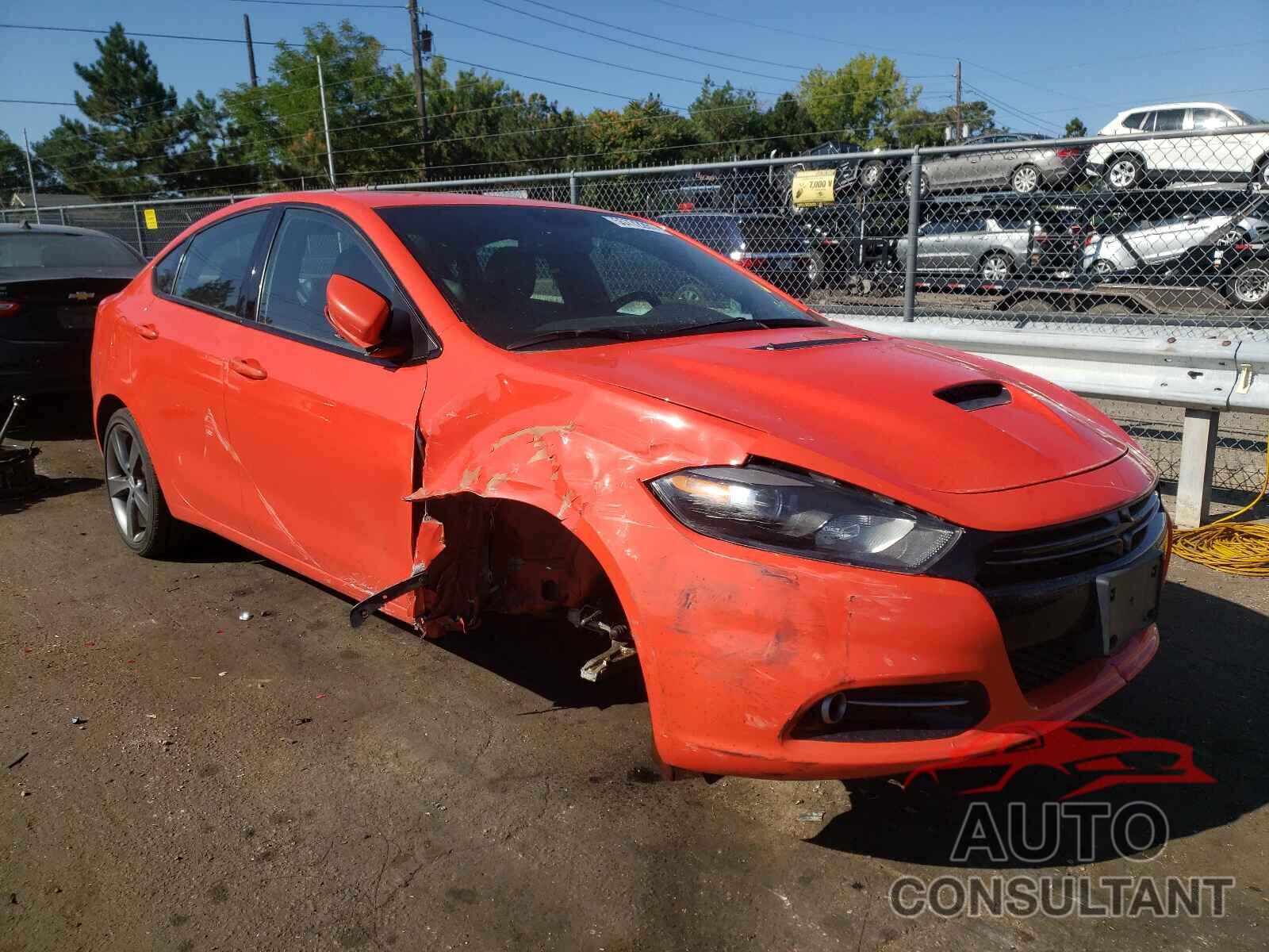 DODGE DART 2016 - 1C3CDFEB7GD679612