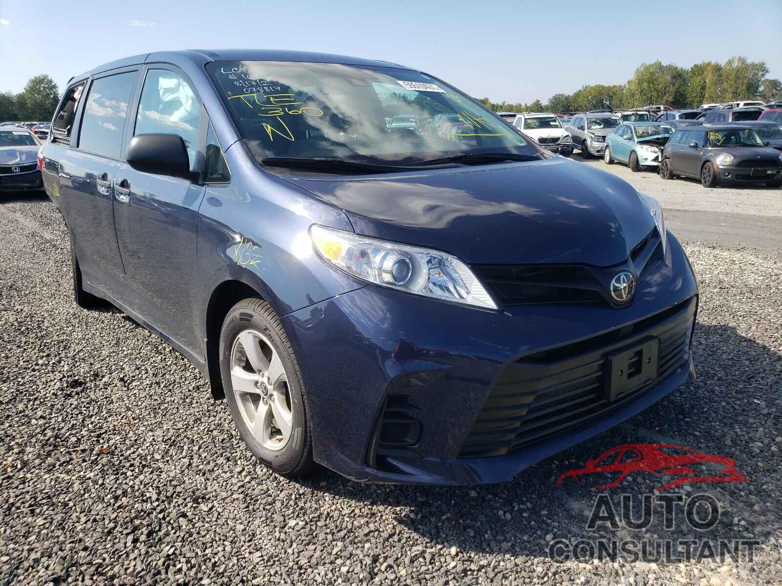 TOYOTA SIENNA 2020 - 5TDZZ3DC2LS078817