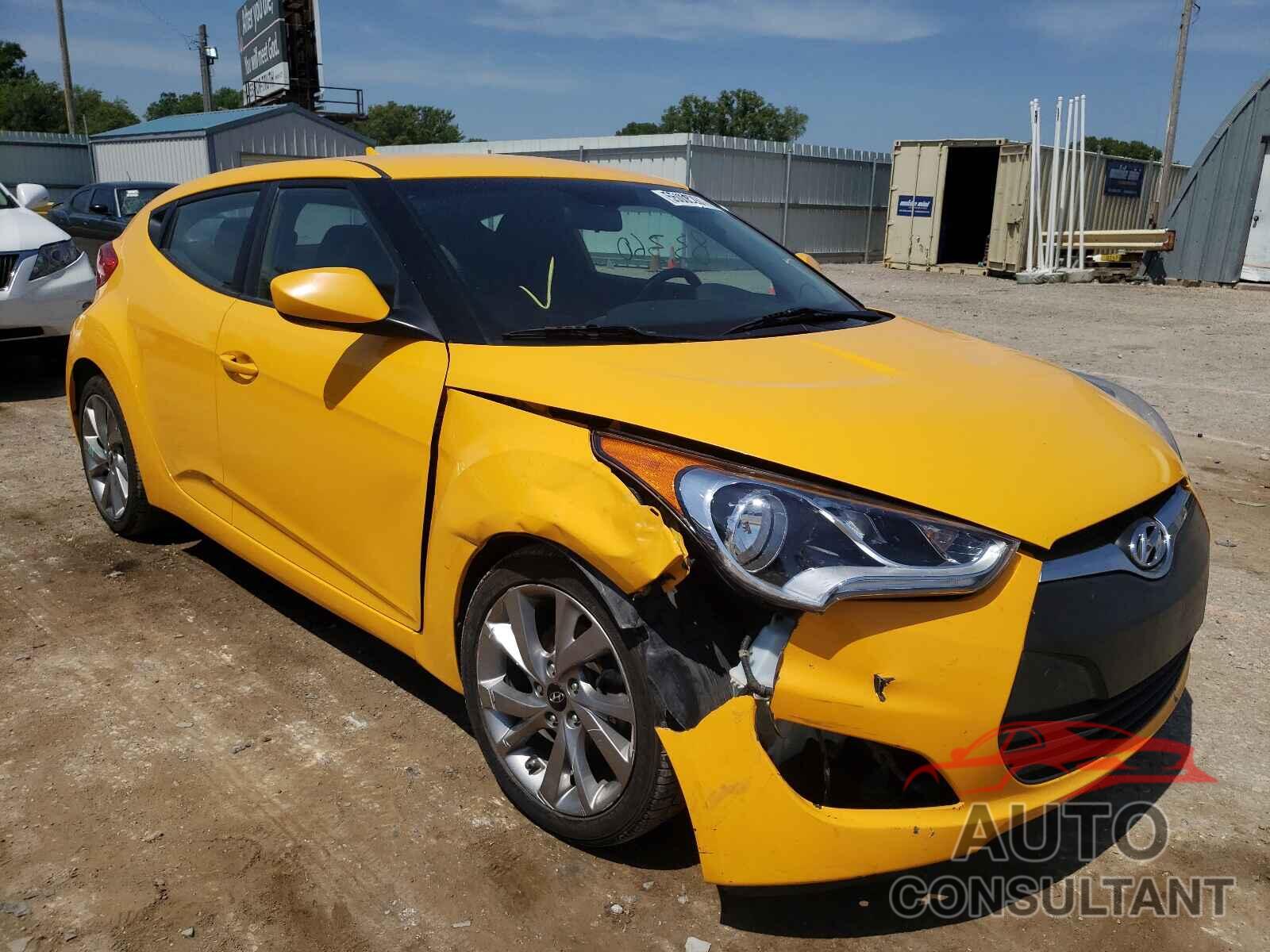 HYUNDAI VELOSTER 2017 - KMHTC6AD0HU310416