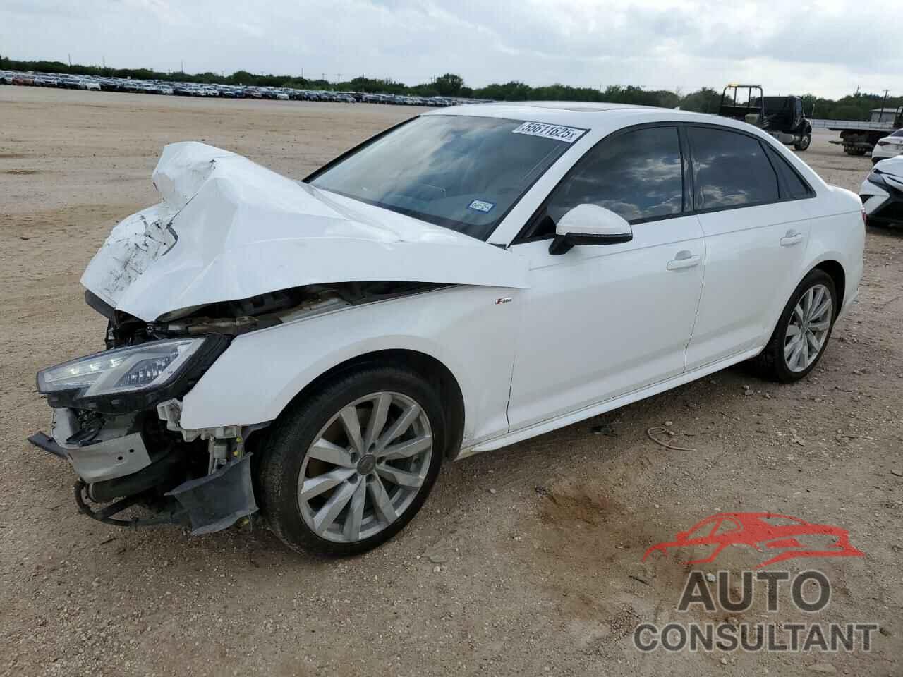 AUDI A4 2018 - WAUKMAF45JA215153