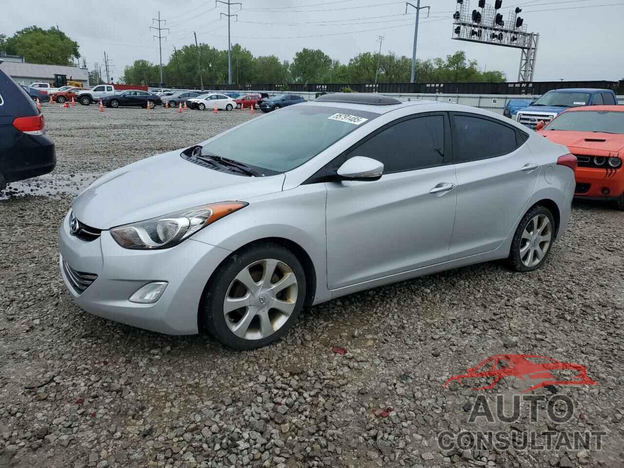 HYUNDAI ELANTRA 2012 - KMHDH4AE1CU281794