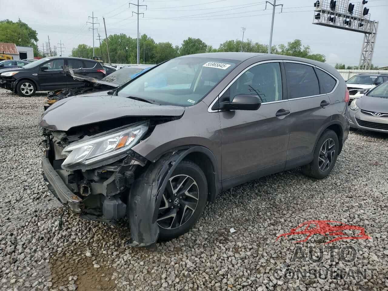 HONDA CRV 2016 - 5J6RM4H4XGL076371