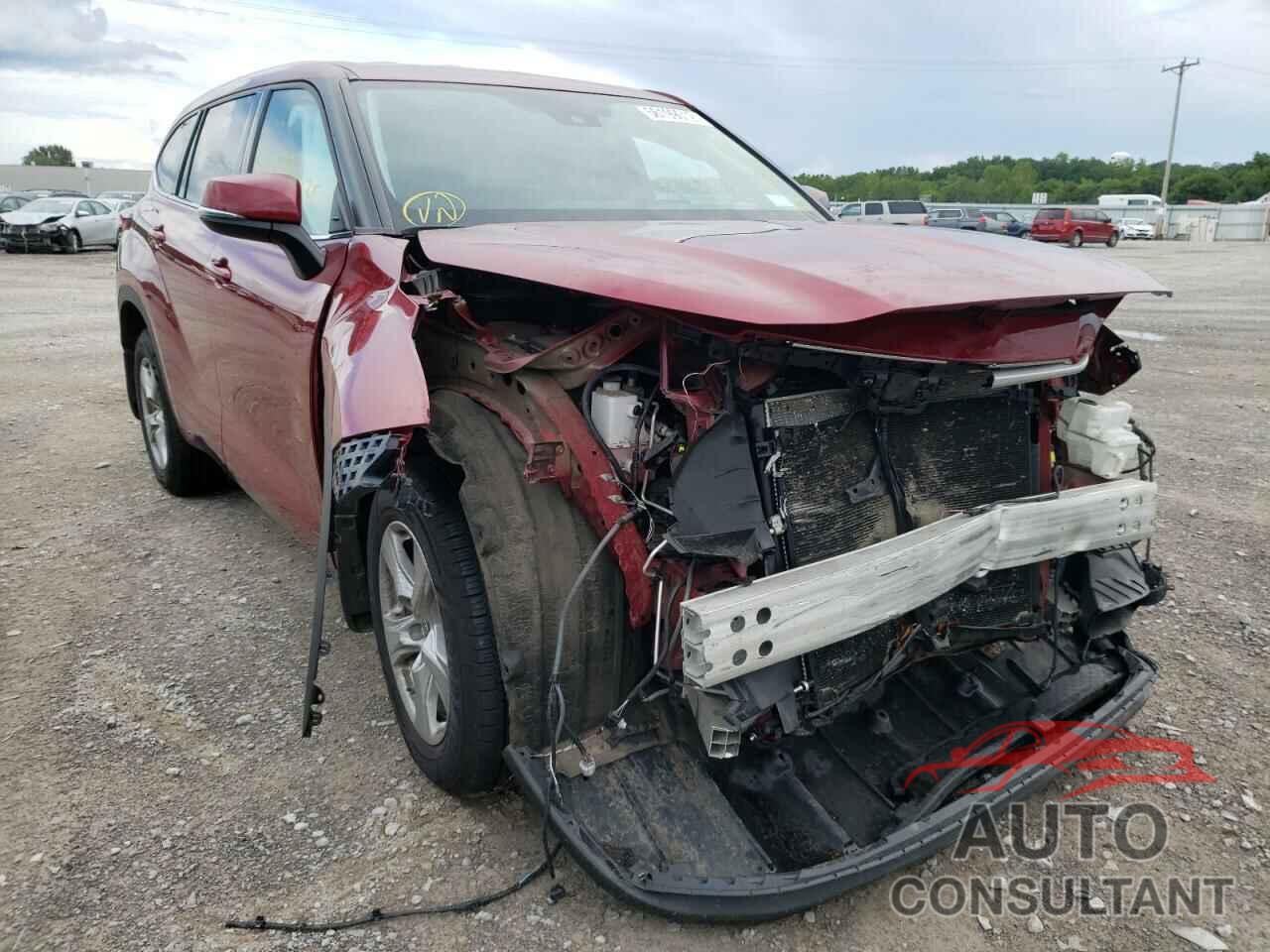 TOYOTA HIGHLANDER 2020 - 5TDBZRBH2LS023545