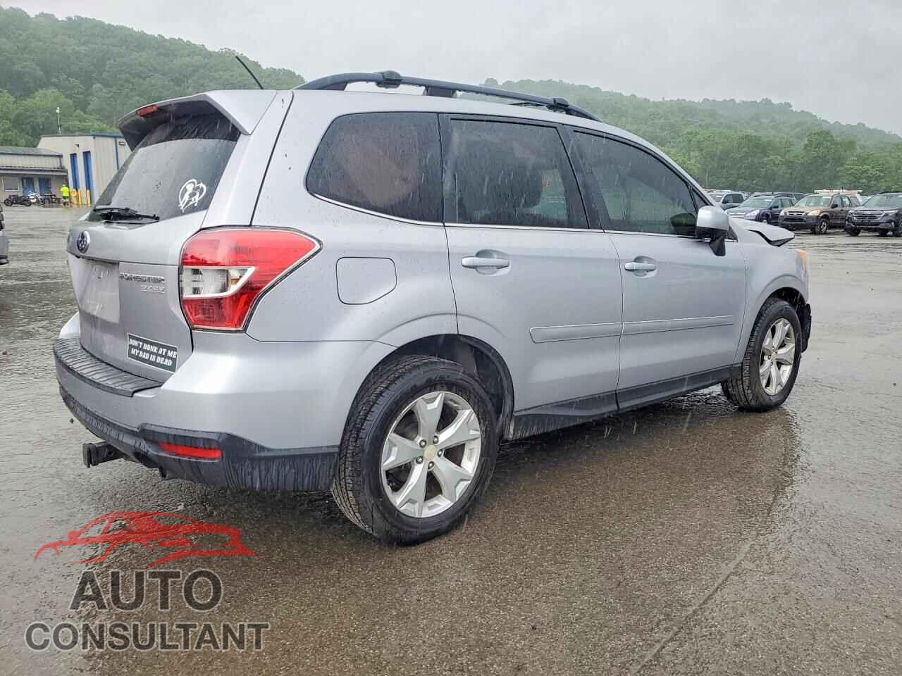 SUBARU FORESTER 2015 - JF2SJARC3FH437236