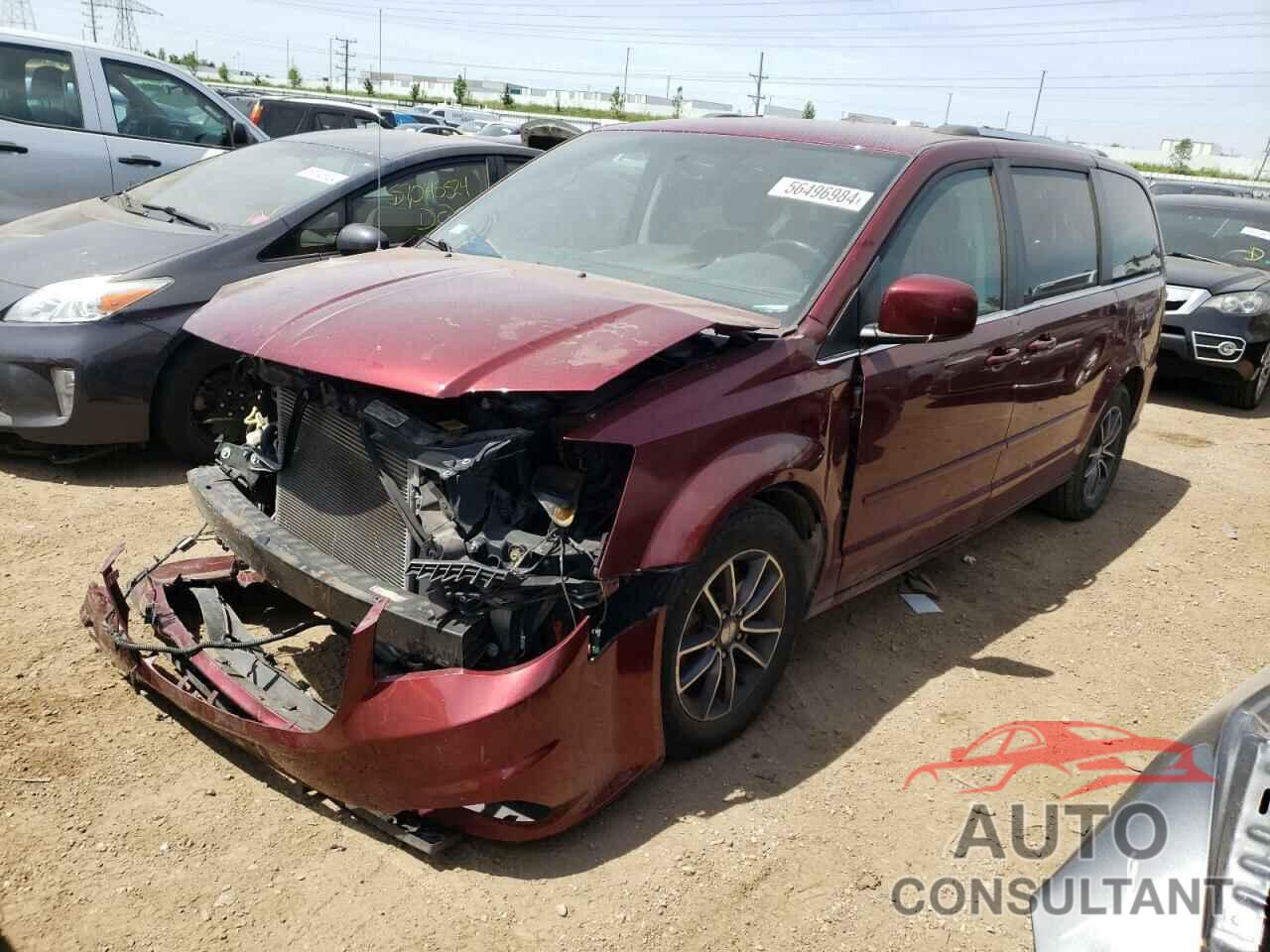 DODGE CARAVAN 2017 - 2C4RDGCGXHR586334