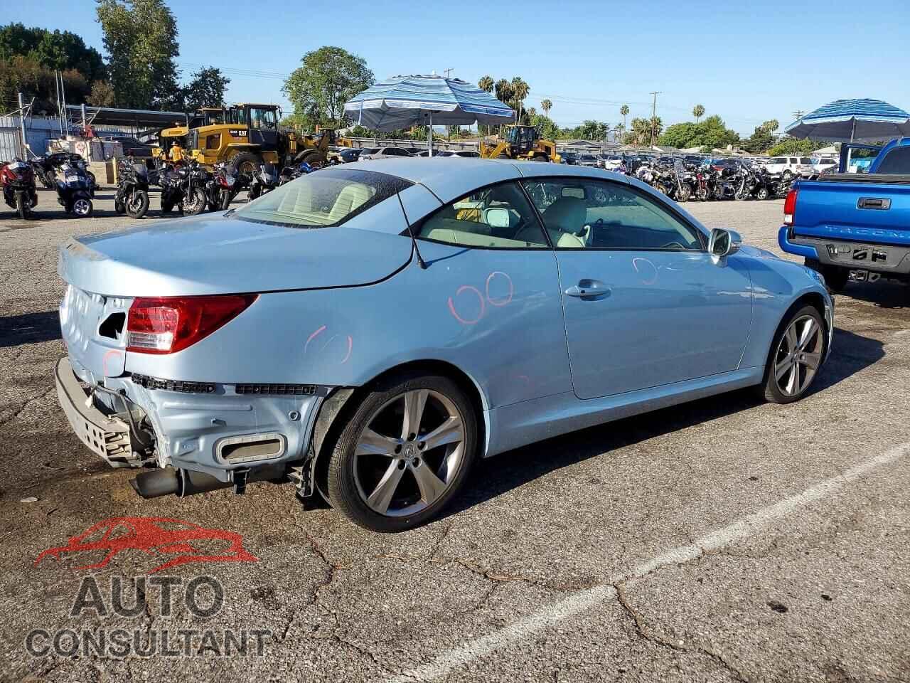 LEXUS IS 2012 - JTHFF2C22C2521780