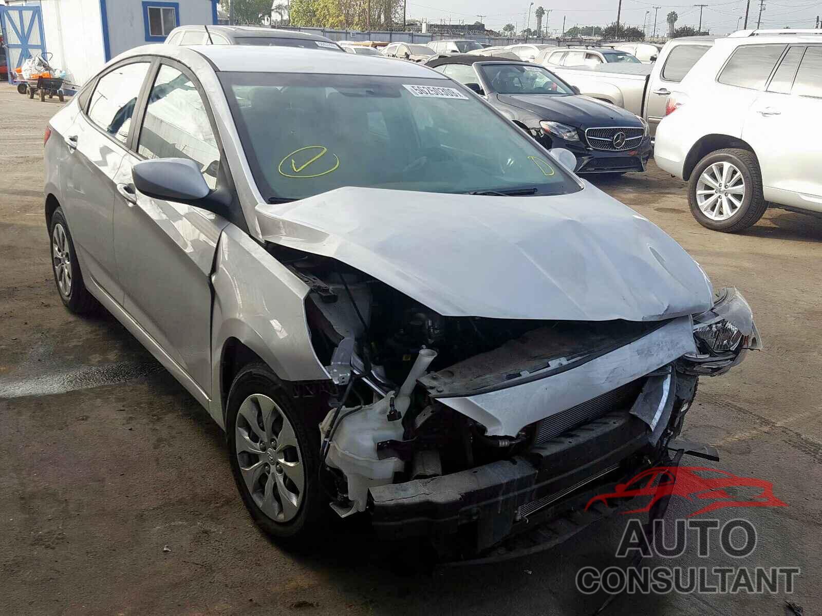 HYUNDAI ACCENT 2017 - KMHCT4AE7HU334712