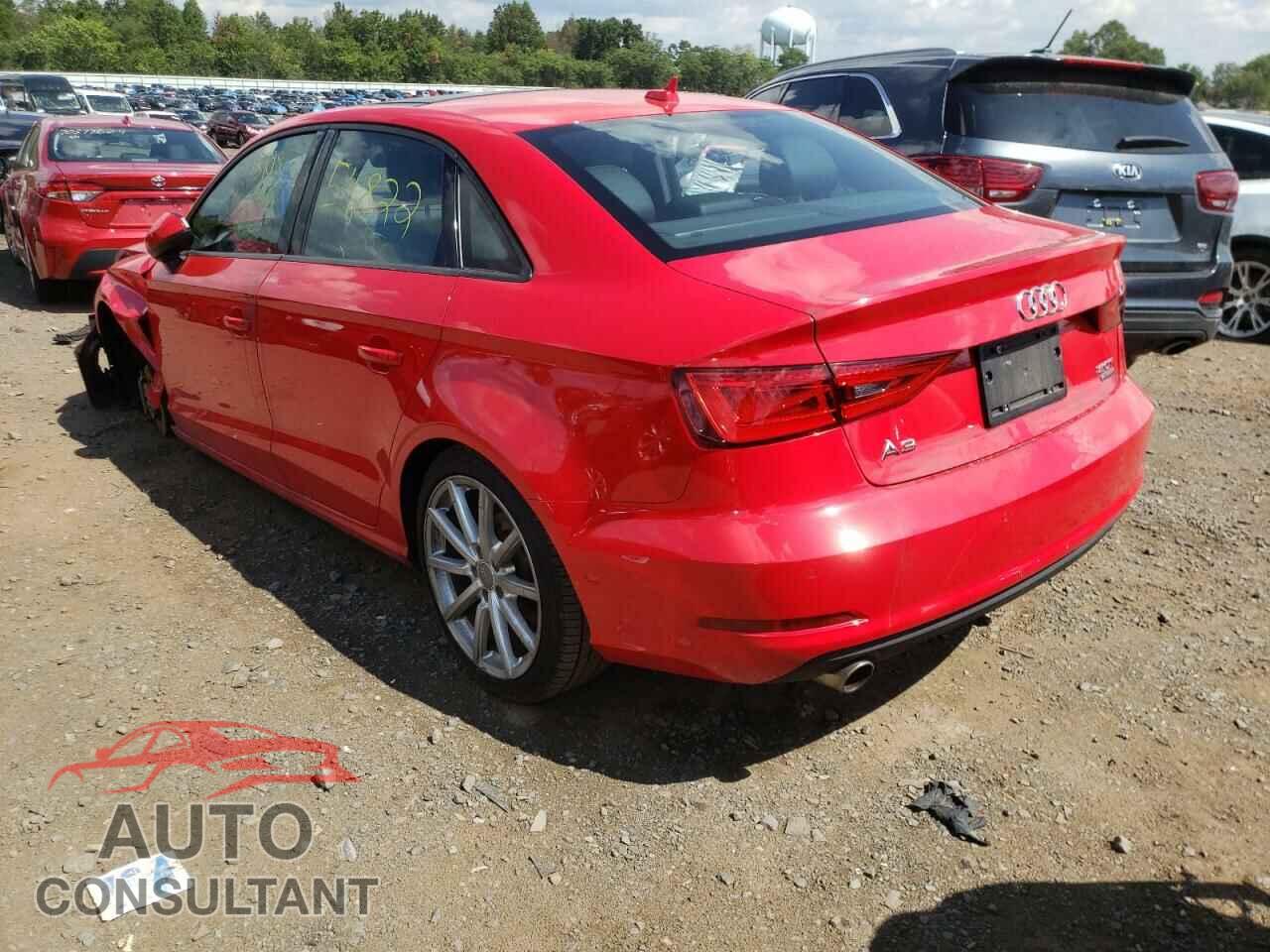 AUDI A3 2016 - WAUB8GFF3G1037597