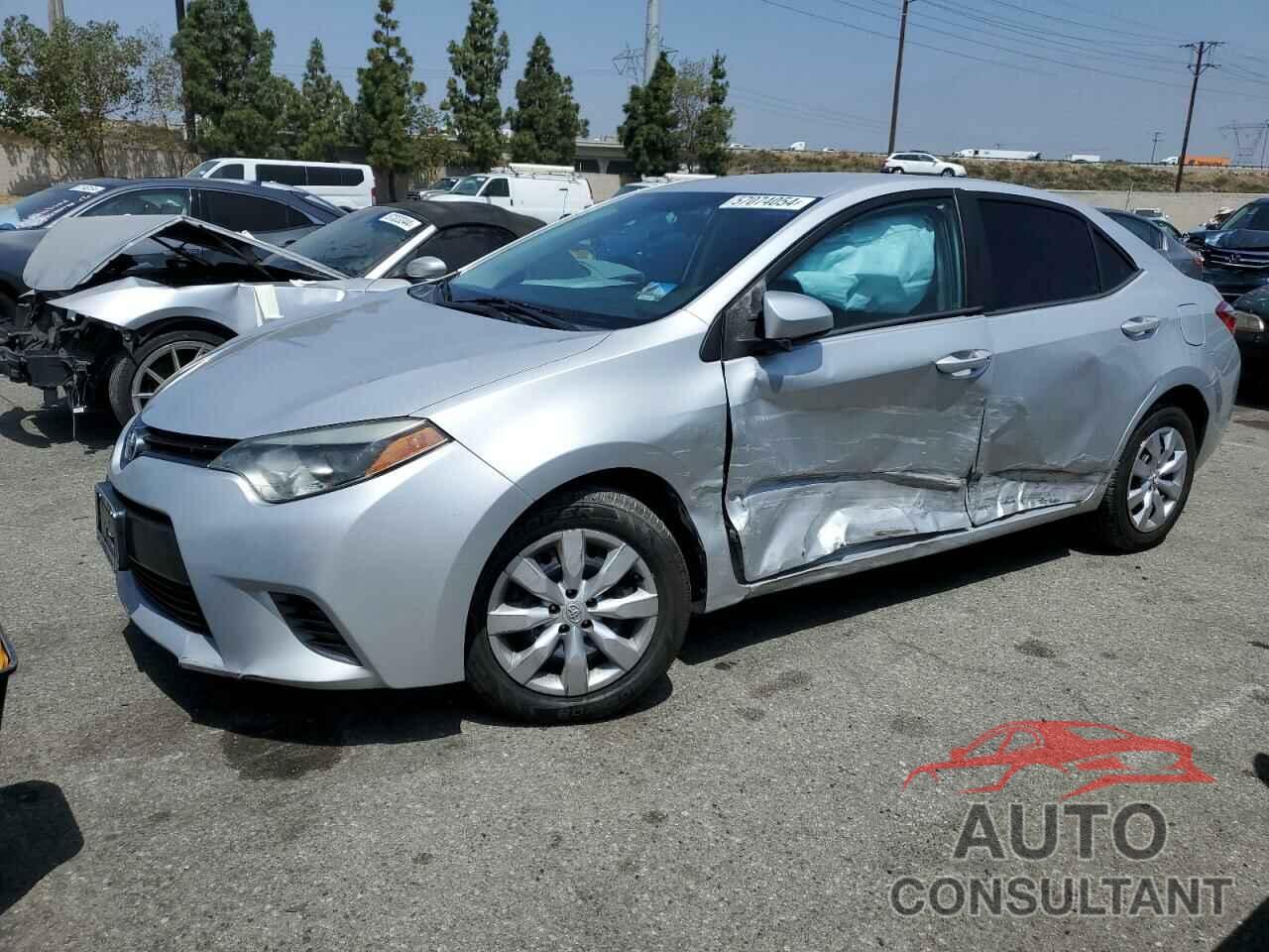 TOYOTA COROLLA 2016 - 5YFBURHE3GP417260