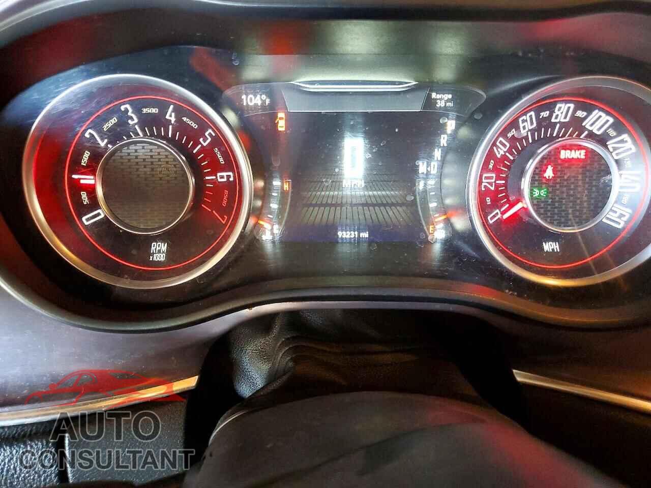 DODGE CHALLENGER 2016 - 2C3CDZAG6GH177020