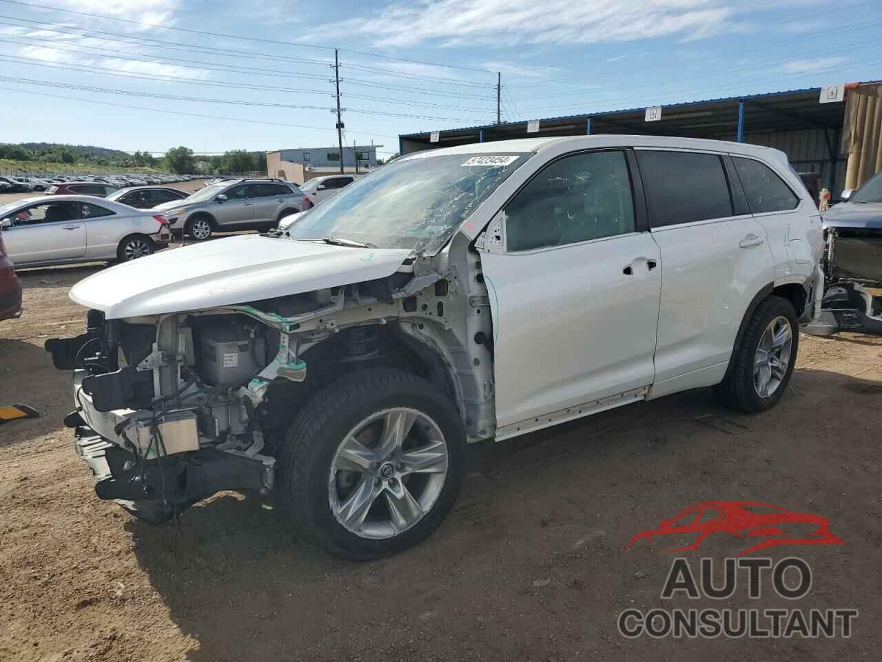 TOYOTA HIGHLANDER 2017 - 5TDDZRFHXHS363553