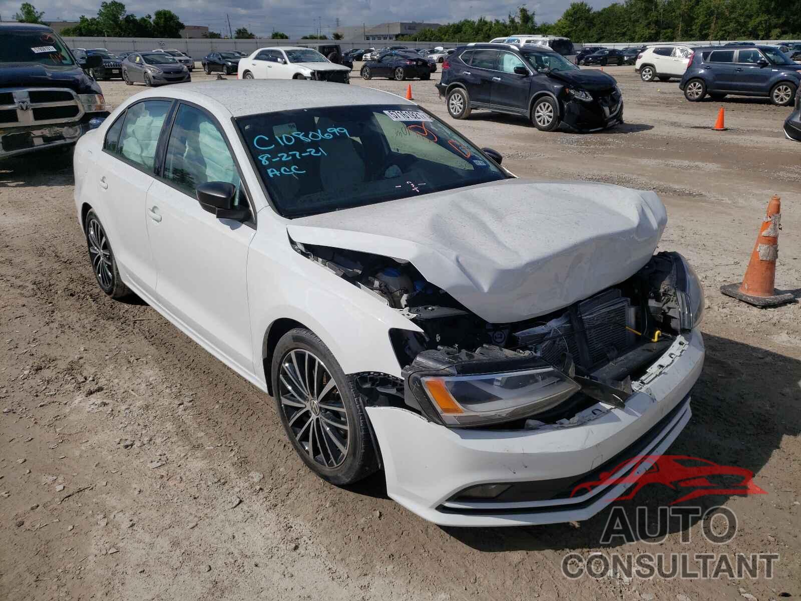 VOLKSWAGEN JETTA 2016 - 3VWD17AJ6GM215613