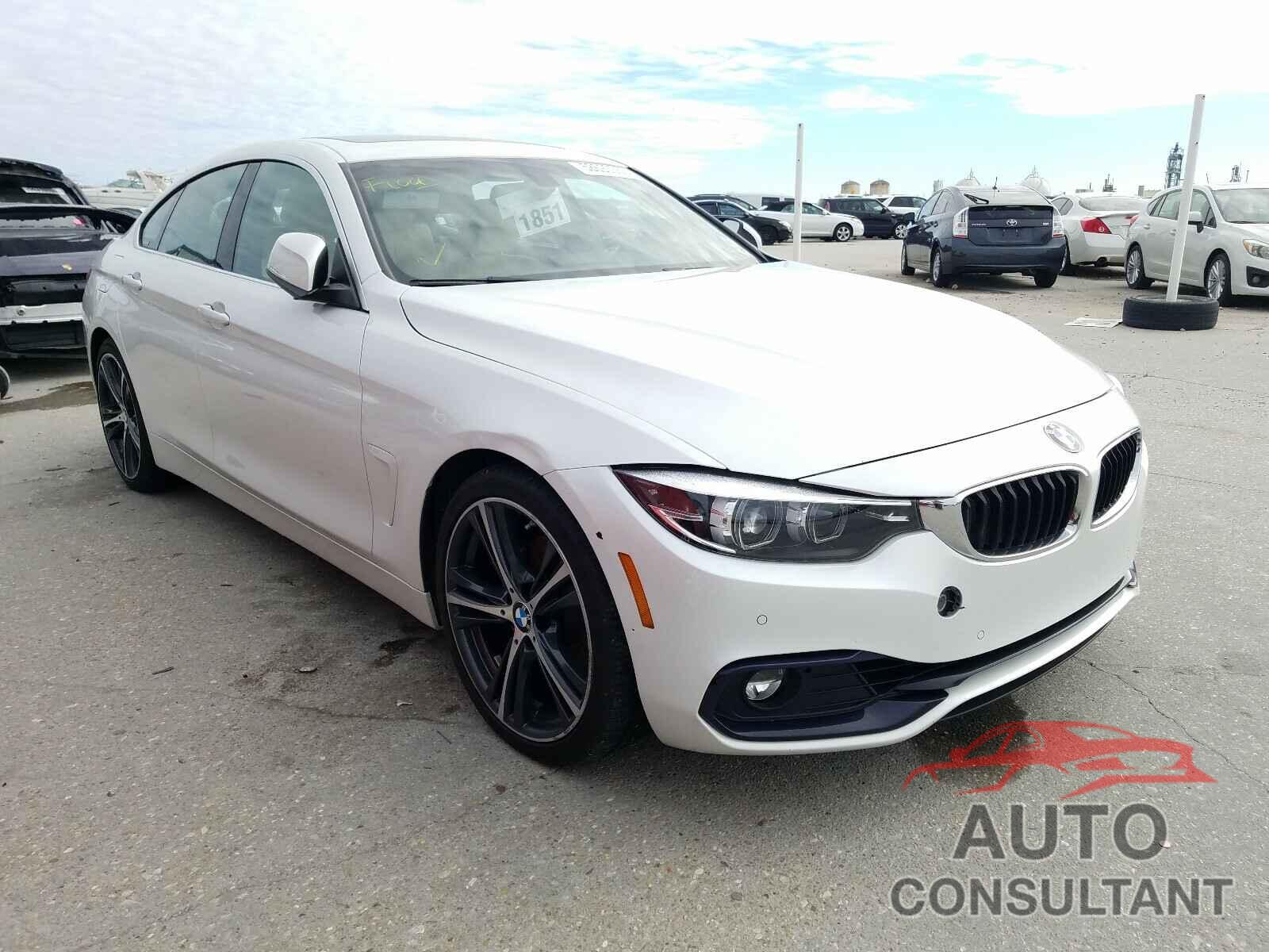 BMW 4 SERIES 2018 - WBA4J1C55JBG76610