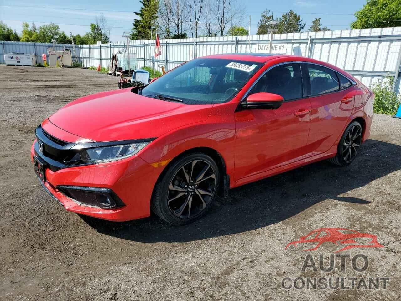 HONDA CIVIC 2019 - 2HGFC2F88KH022905