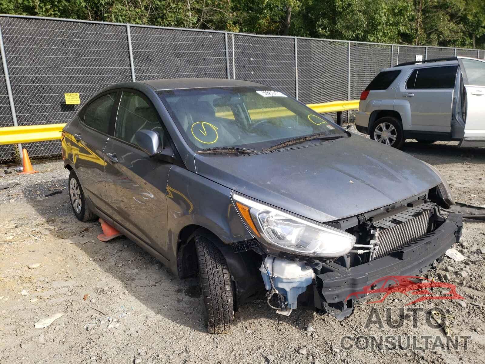 HYUNDAI ACCENT 2017 - KMHCT4AE1HU363462