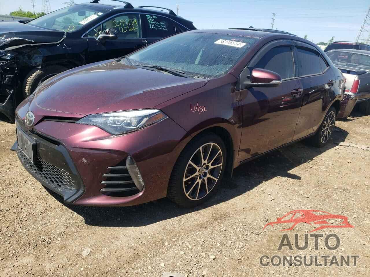 TOYOTA COROLLA 2017 - 5YFBURHE0HP616056