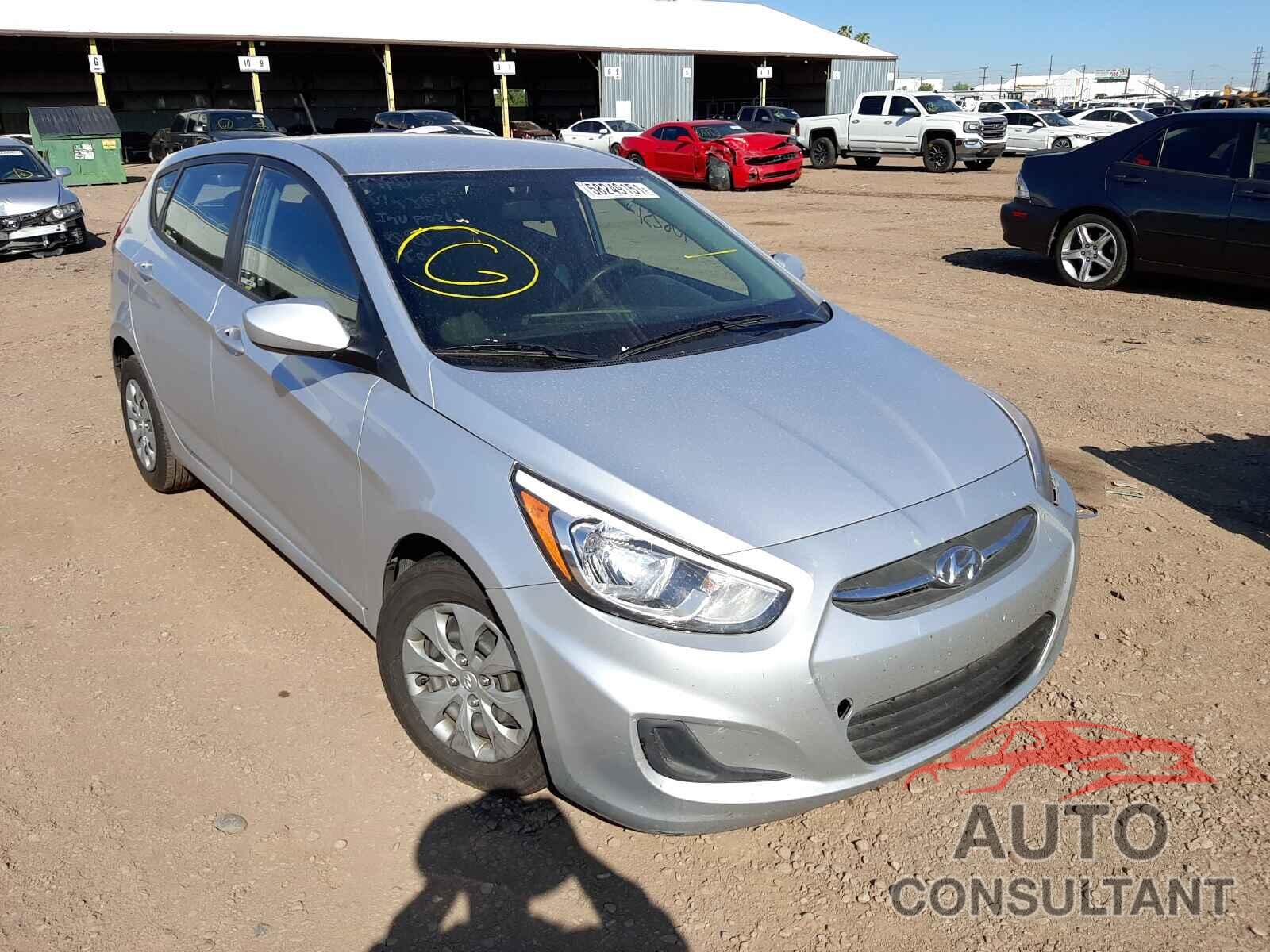 HYUNDAI ACCENT 2017 - KMHCT5AE1HU312856