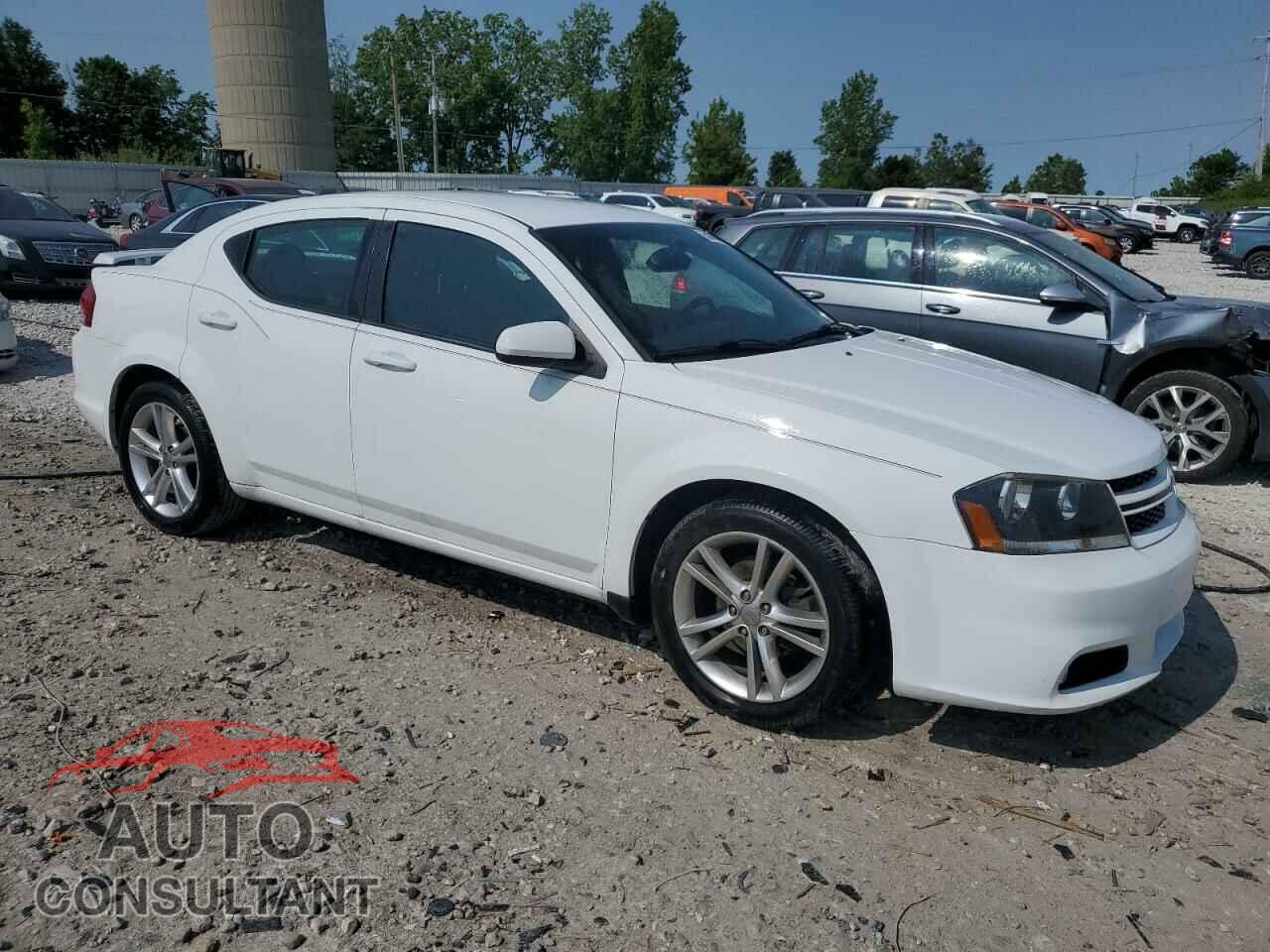 DODGE AVENGER 2013 - 1C3CDZCB2DN576852