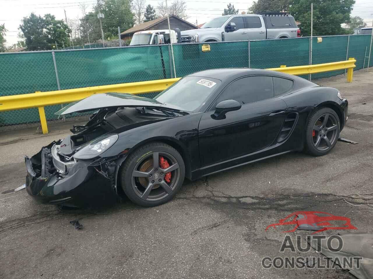 PORSCHE CAYMAN 2018 - WP0AB2A85JK278722