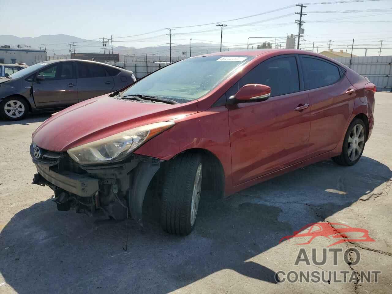 HYUNDAI ELANTRA 2012 - KMHDH4AE2CU253051