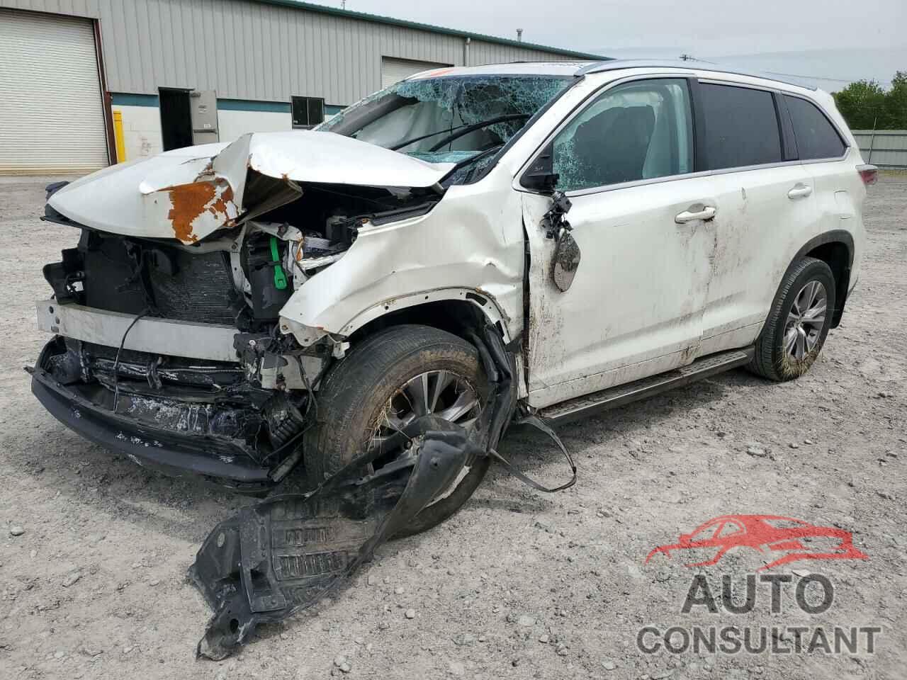 TOYOTA HIGHLANDER 2015 - 5TDKKRFHXFS039169