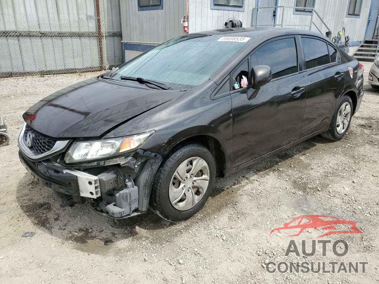 HONDA CIVIC 2013 - 2HGFB2F59DH524320