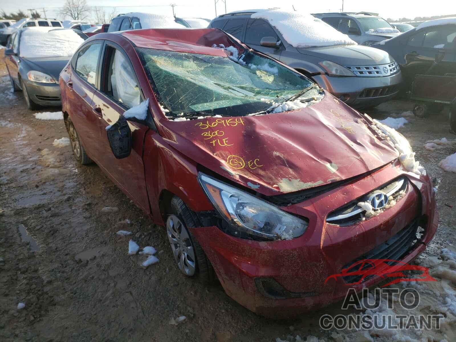 HYUNDAI ACCENT 2017 - KMHCT4AE9HU369154