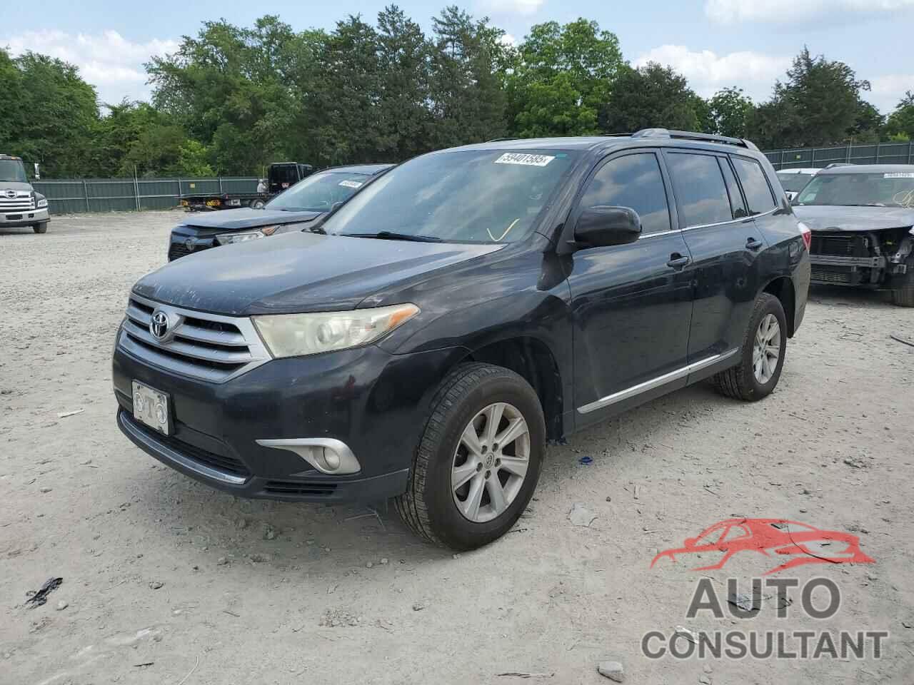 TOYOTA HIGHLANDER 2013 - 5TDBK3EH9DS198678