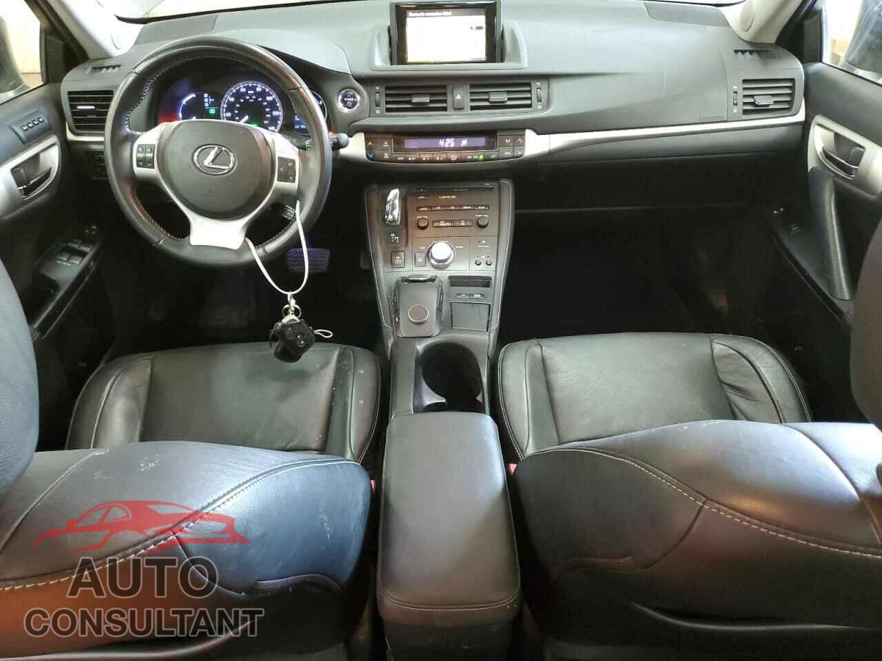 LEXUS CT 200 2012 - JTHKD5BH6C2086452
