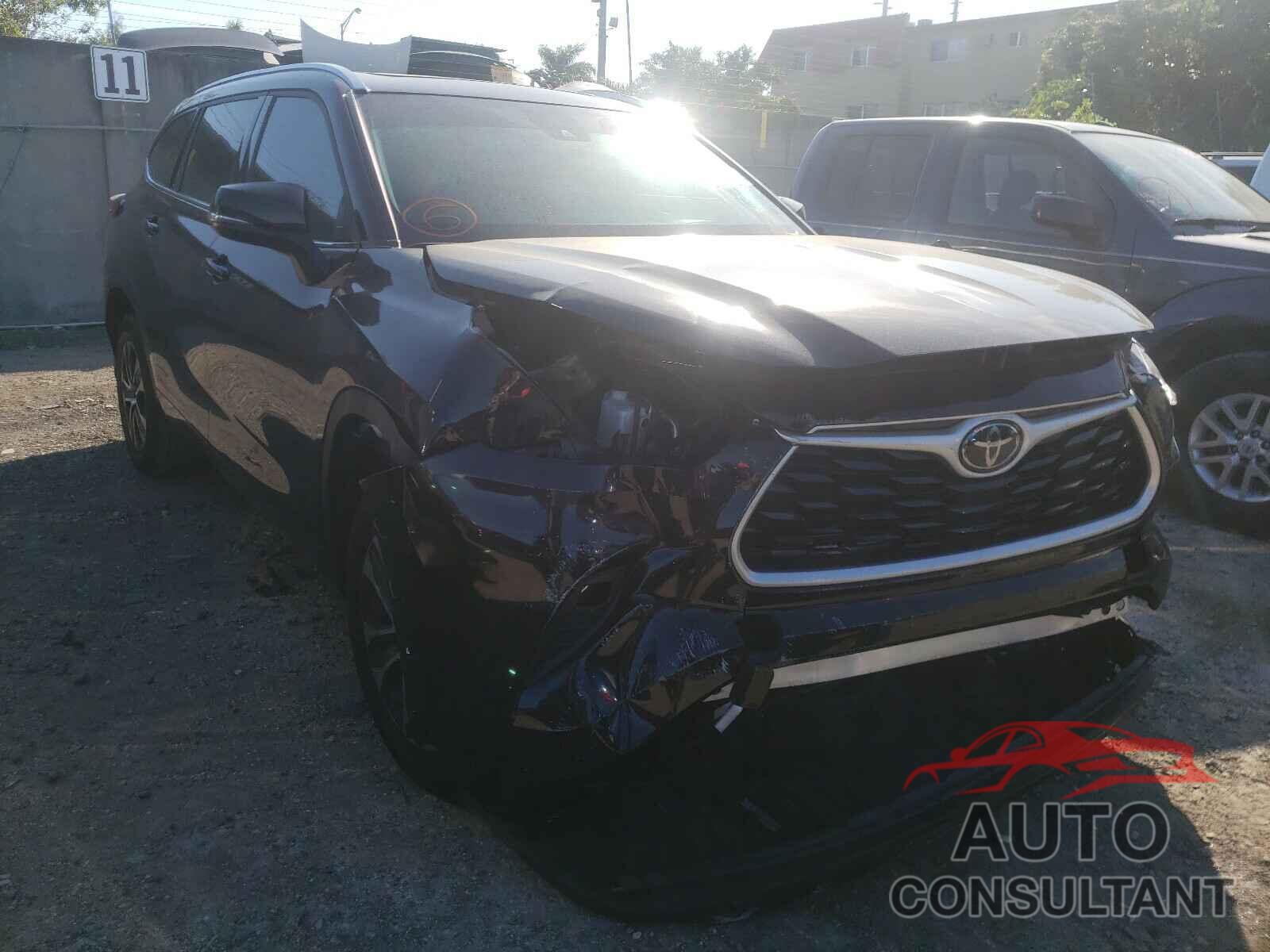 TOYOTA HIGHLANDER 2020 - 5TDHZRAH8LS003697