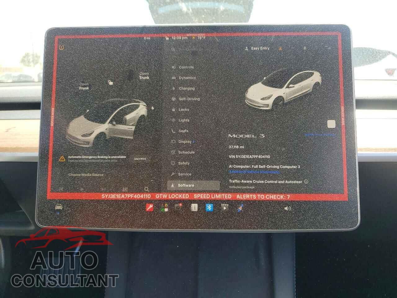TESLA MODEL 3 2023 - 5YJ3E1EA7PF404110