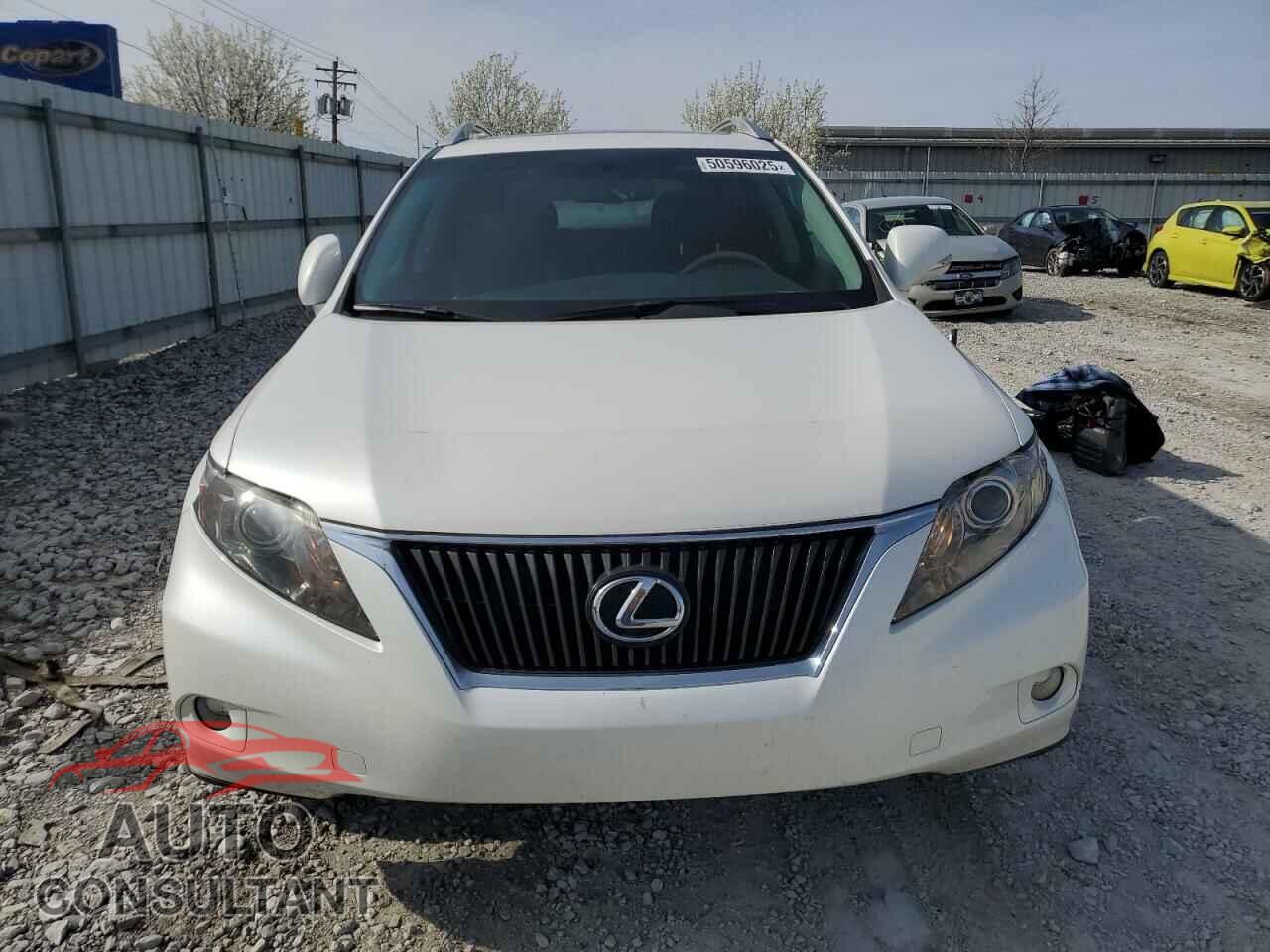 LEXUS RX350 2012 - 2T2BK1BA7CC140406