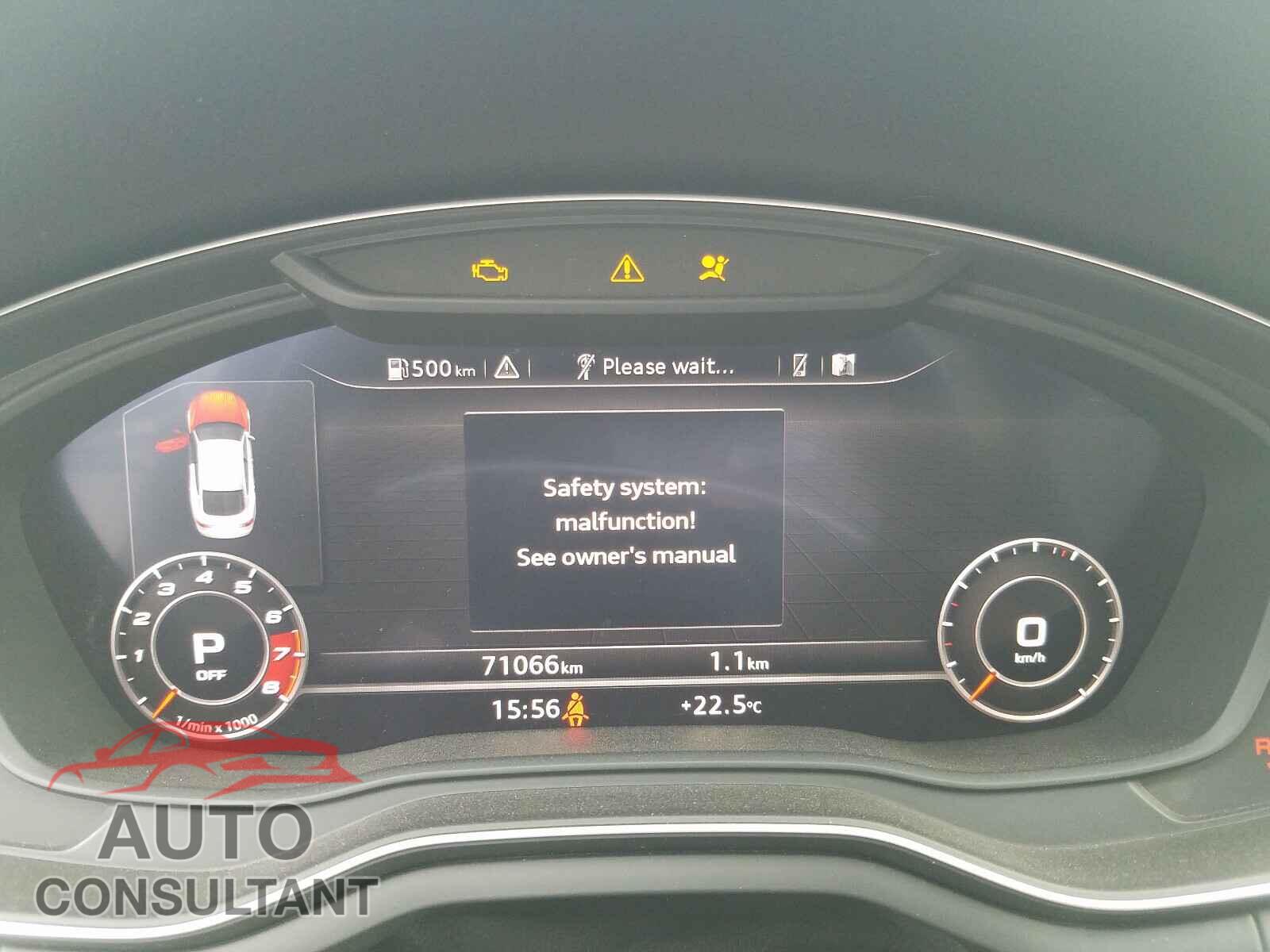 AUDI S5/RS5 2018 - WAUC4CF59JA009021
