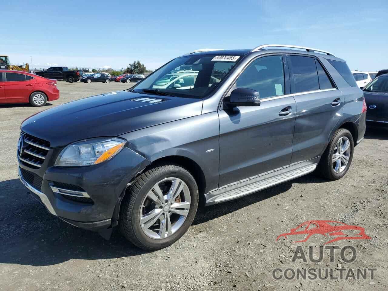 MERCEDES-BENZ M-CLASS 2012 - 4JGDA5HB5CA036312