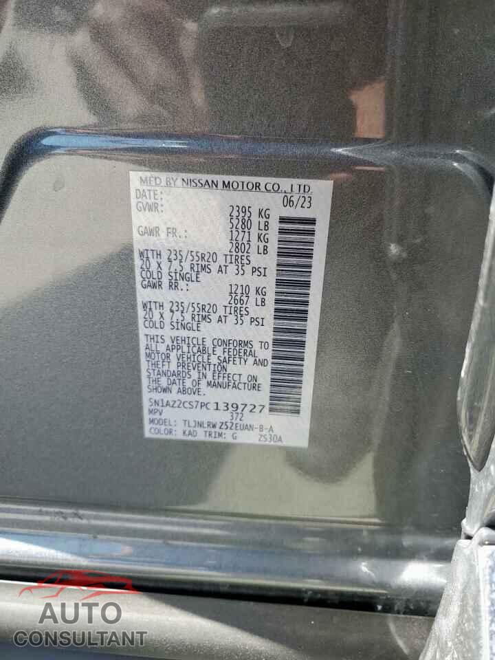 NISSAN MURANO 2023 - 5N1AZ2CS7PC139727