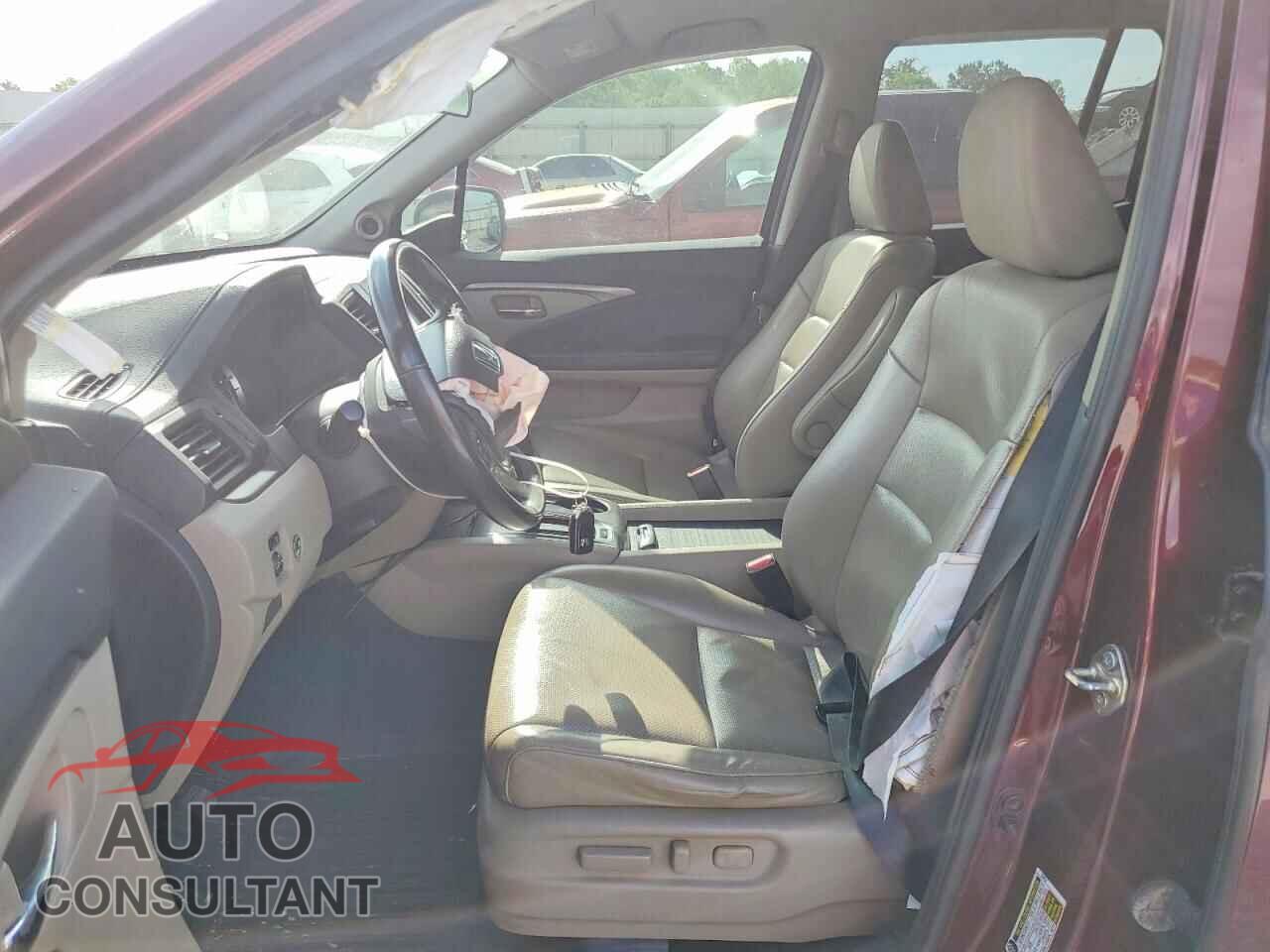 HONDA RIDGELINE 2017 - 5FPYK3F51HB006007