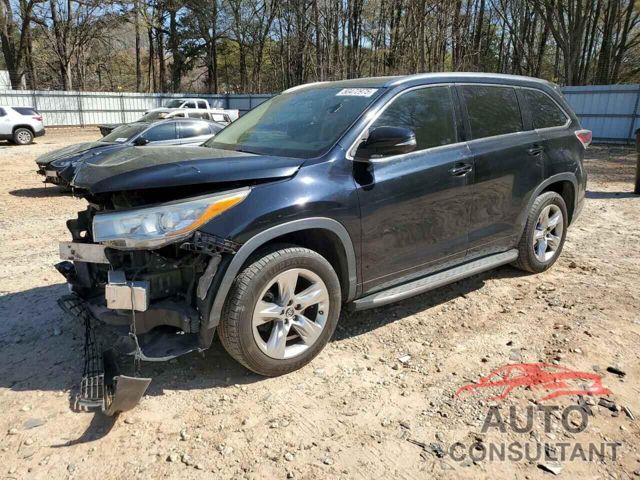 TOYOTA HIGHLANDER 2016 - 5TDYKRFH4GS165765