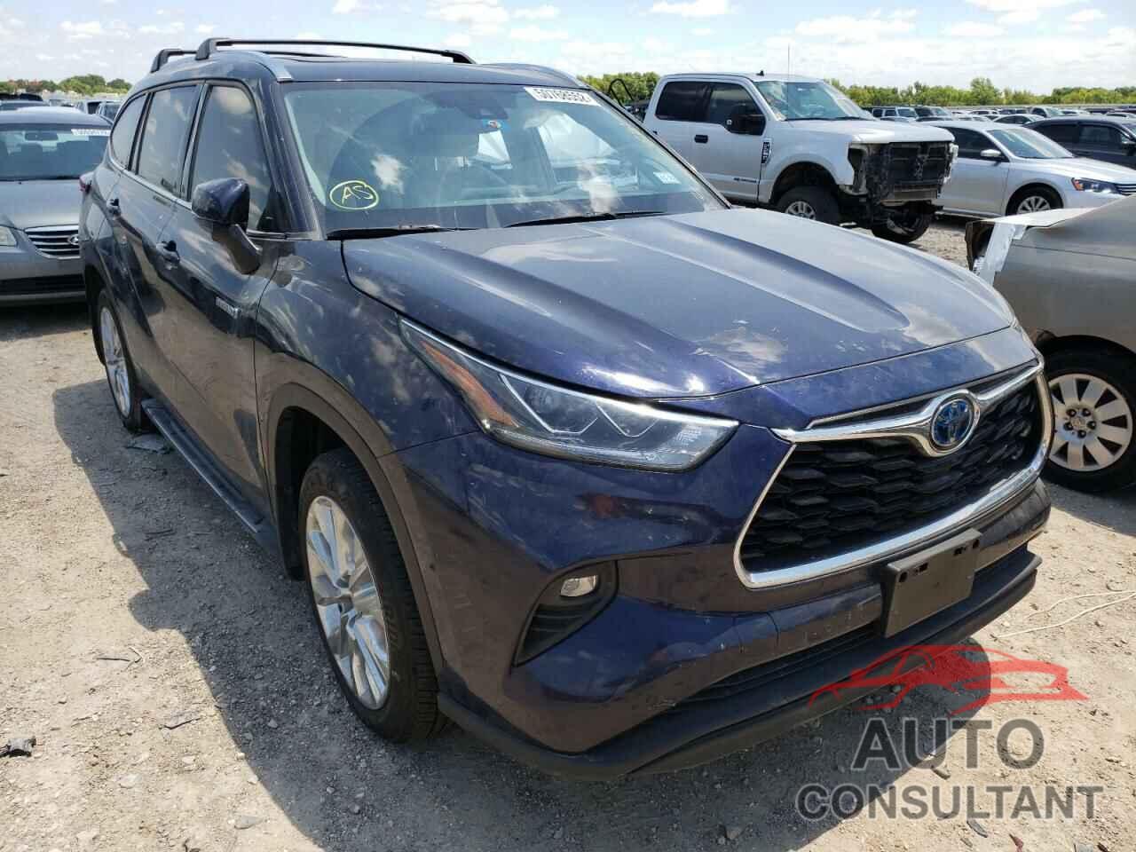 TOYOTA HIGHLANDER 2021 - 5TDYARAH0MS008448