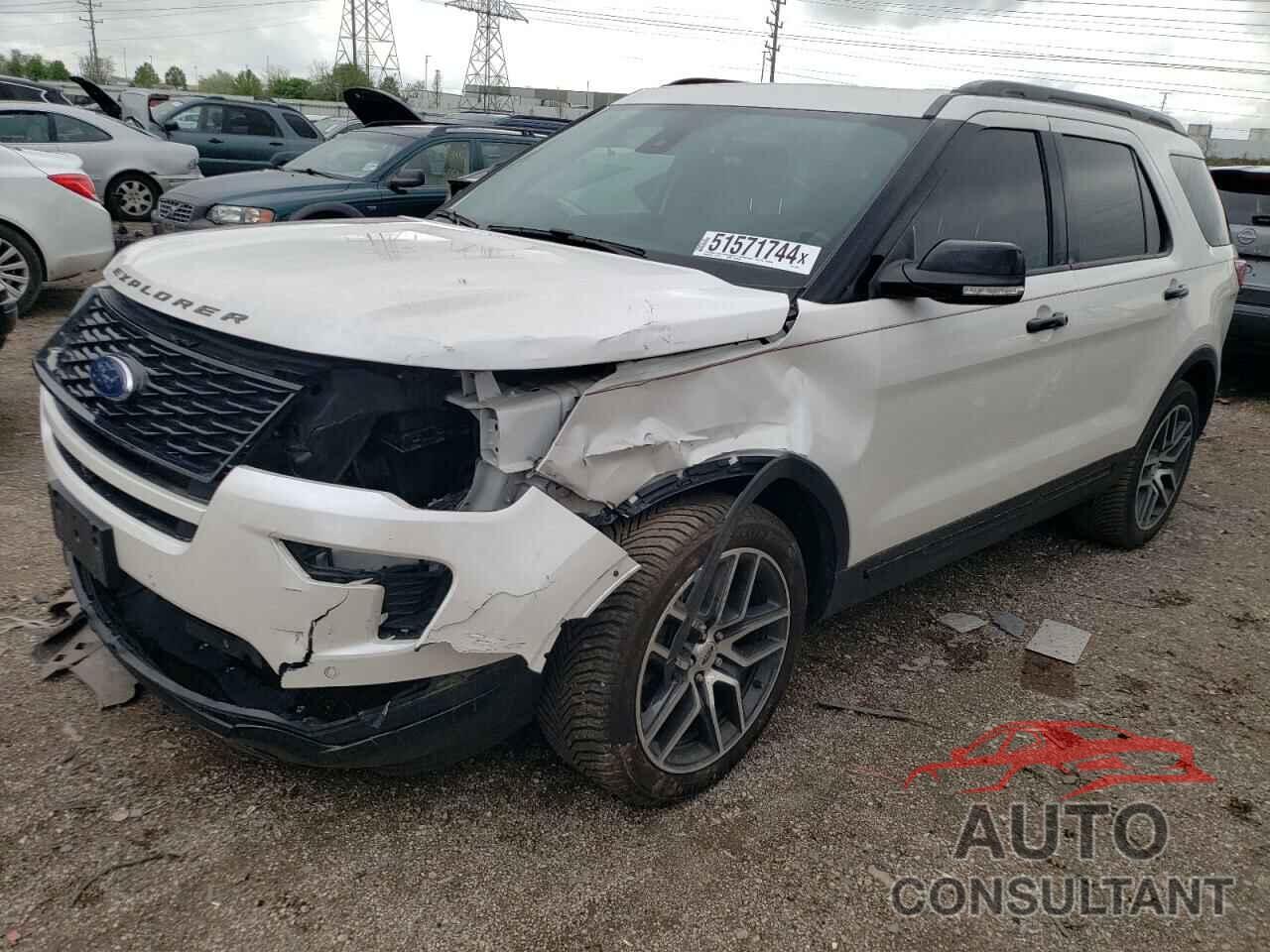 FORD EXPLORER 2018 - 1FM5K8GT3JGC54501