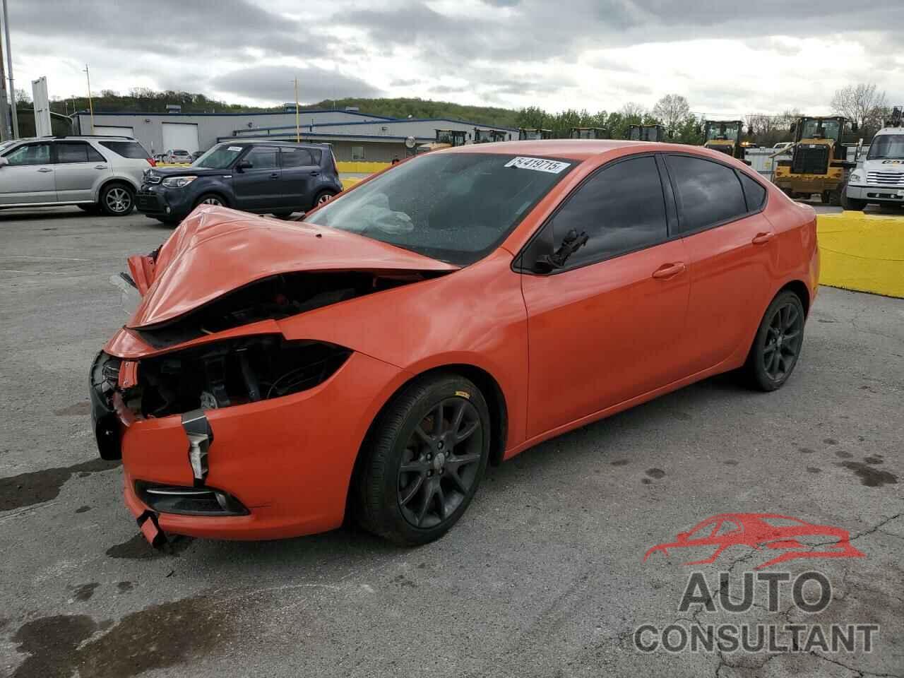 DODGE DART 2015 - 1C3CDFBB7FD407189