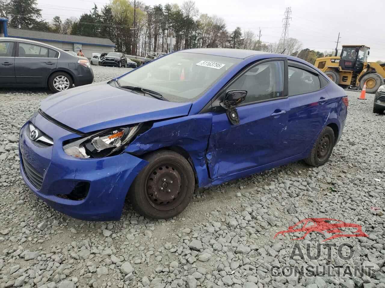 HYUNDAI ACCENT 2013 - KMHCT4AE8DU445652