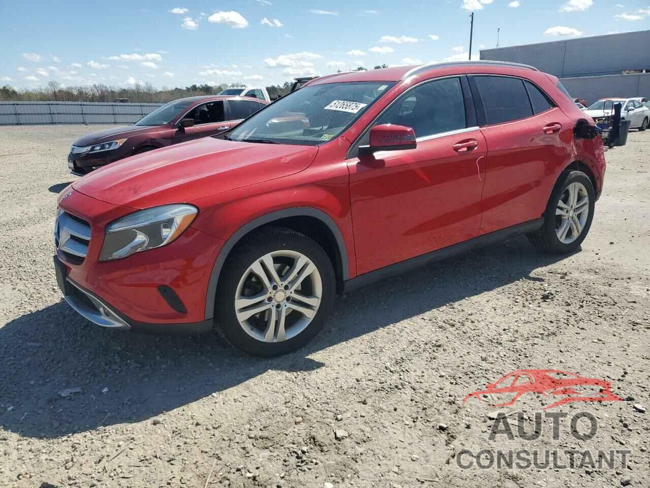 MERCEDES-BENZ GLA-CLASS 2015 - WDCTG4GB2FJ097948