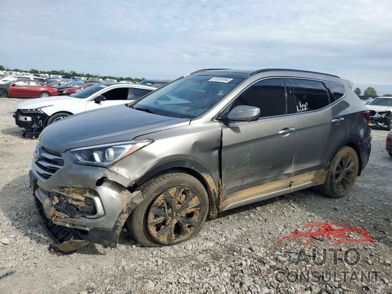 HYUNDAI SANTA FE 2017 - 5NMZWDLA6HH048020